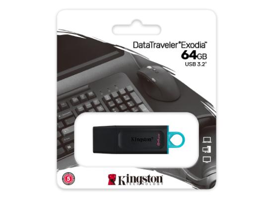 Kingston Flash Drive Exodia 64GB USB 3.2